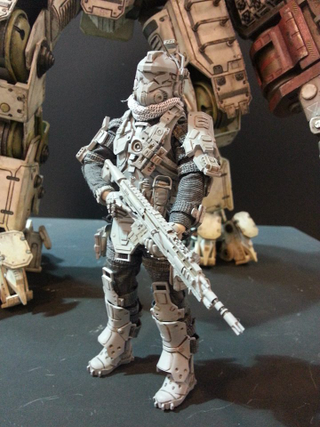 Illustration for article titled Giant Titanfall Action Figure Dropping On Your Wallet